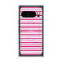 Premium Square Case with Pixelsnap［ Small Border - Pink ］