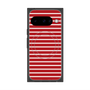 Premium Square Case with Pixelsnap［ Middle Border - Red ］