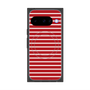 Premium Square Case with Pixelsnap［ Middle Border - Red ］