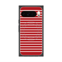 Premium Square Case with Pixelsnap［ Middle Border - Red ］