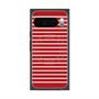 Premium Square Case with Pixelsnap［ Middle Border - Red ］