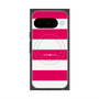 Premium Square Case with Pixelsnap［ Big Border - Pink ］