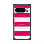 Premium Square Case with Pixelsnap［ Big Border - Pink ］