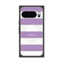 Premium Square Case with Pixelsnap［ Big Border - Purple ］
