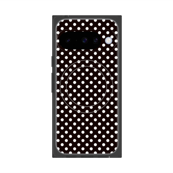 Premium Square Case with Pixelsnap［ Small Dot - Black ］