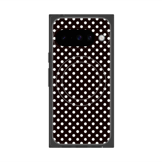 Premium Square Case with Pixelsnap［ Small Dot - Black ］