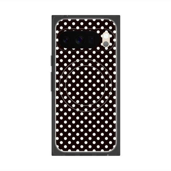 Premium Square Case with Pixelsnap［ Small Dot - Black ］