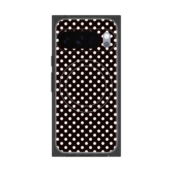 Premium Square Case with Pixelsnap［ Small Dot - Black ］