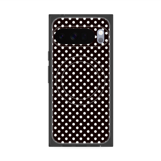 Premium Square Case with Pixelsnap［ Small Dot - Black ］