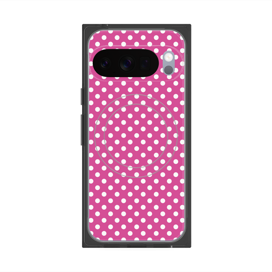Premium Square Case with Pixelsnap［ Small Dot - Pink ］