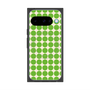 Premium Square Case with Pixelsnap［ Big Dot - Green ］