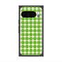Premium Square Case with Pixelsnap［ Big Dot - Green ］