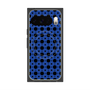 Premium Square Case with Pixelsnap［ Shower Dot - Blue ］