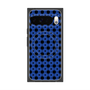 Premium Square Case with Pixelsnap［ Shower Dot - Blue ］