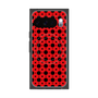 Premium Square Case with Pixelsnap［ Shower Dot - Red ］