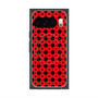 Premium Square Case with Pixelsnap［ Shower Dot - Red ］