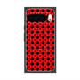 Premium Square Case with Pixelsnap［ Shower Dot - Red ］