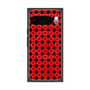Premium Square Case with Pixelsnap［ Shower Dot - Red ］