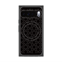 Premium Square Case with Pixelsnap［ Dot Circle - Black ］