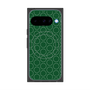 Premium Square Case with Pixelsnap［ Dot Circle - Green ］
