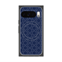 Premium Square Case with Pixelsnap［ Dot Circle - Navy ］