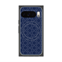 Premium Square Case with Pixelsnap［ Dot Circle - Navy ］