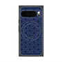 Premium Square Case with Pixelsnap［ Dot Circle - Navy ］