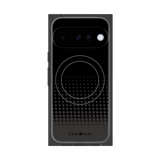 Premium Square Case with Pixelsnap［ Dot Gradation - Black ］