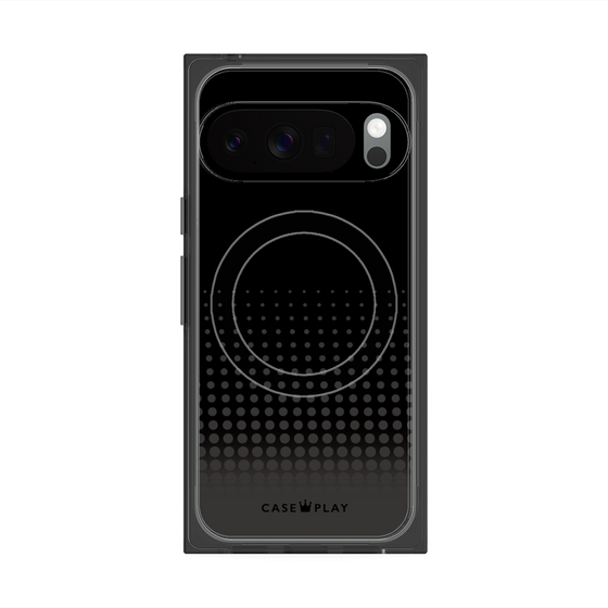 Premium Square Case with Pixelsnap［ Dot Gradation - Black ］