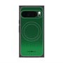 Premium Square Case with Pixelsnap［ Dot Gradation - Green ］