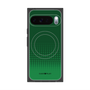 Premium Square Case with Pixelsnap［ Dot Gradation - Green ］