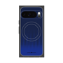 Premium Square Case with Pixelsnap［ Dot Gradation - Blue ］