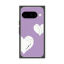 Premium Square Case with Pixelsnap［ Two Hearts - Purple ］