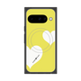 Premium Square Case with Pixelsnap［ Two Hearts - Yellow ］