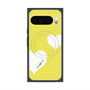 Premium Square Case with Pixelsnap［ Two Hearts - Yellow ］