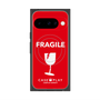 Premium Square Case with Pixelsnap［ FRAGILE - Red ］