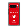 Premium Square Case with Pixelsnap［ FRAGILE - Red ］