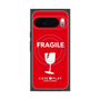 Premium Square Case with Pixelsnap［ FRAGILE - Red ］