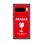 Premium Square Case with Pixelsnap［ FRAGILE - Red ］
