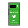Premium Square Case with Pixelsnap［ FRAGILE - Green ］