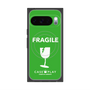 Premium Square Case with Pixelsnap［ FRAGILE - Green ］