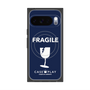 Premium Square Case with Pixelsnap［ FRAGILE - Navy ］