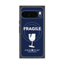 Premium Square Case with Pixelsnap［ FRAGILE - Navy ］