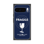 Premium Square Case with Pixelsnap［ FRAGILE - Navy ］