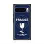 Premium Square Case with Pixelsnap［ FRAGILE - Navy ］