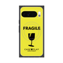 Premium Square Case with Pixelsnap［ FRAGILE - Yellow ］