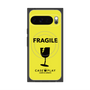 Premium Square Case with Pixelsnap［ FRAGILE - Yellow ］