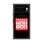 Premium Square Case with Pixelsnap［ FRAGILE Sticker - Black ］