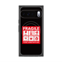 Premium Square Case with Pixelsnap［ FRAGILE Sticker - Black ］