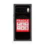 Premium Square Case with Pixelsnap［ FRAGILE Sticker - Black ］